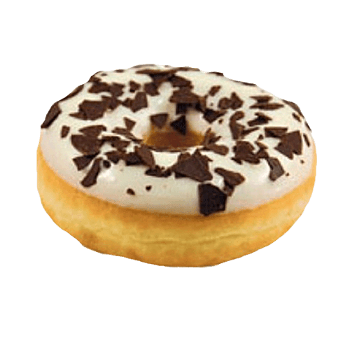 Triple Chocolate White Donut