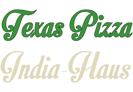 logo Pizza Texas & India Haus