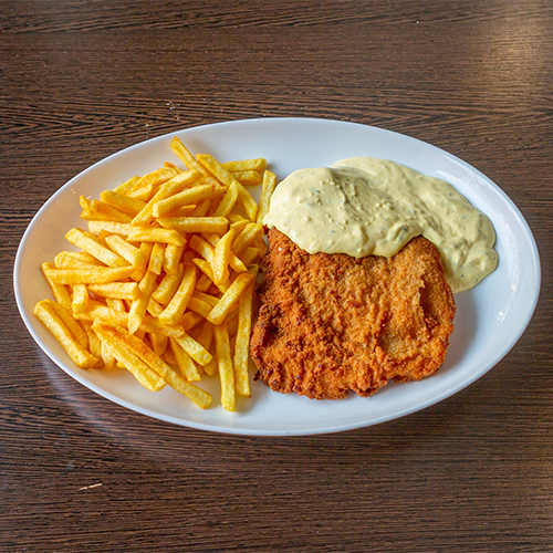 Schnitzel Hollandaise