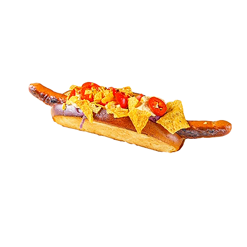 Sechspfünder Grilled Dog (scharf)