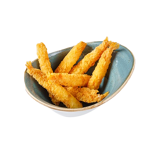 Gebackene Shrimps