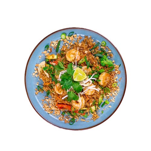 Nasi Goreng mit Garnelen