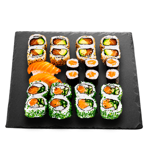 Lachs Menü (24 Stück)