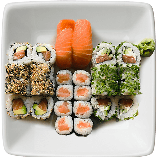 Sushi Menu Salmon