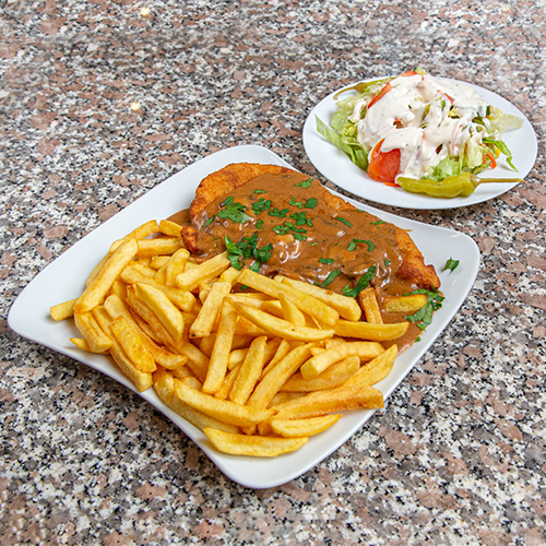 Jägerschnitzel