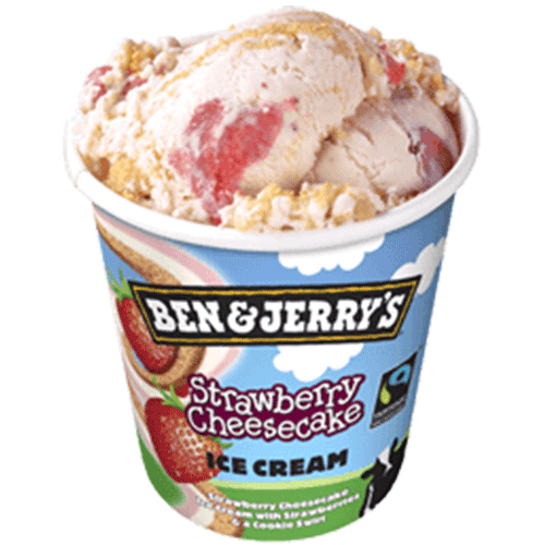 Ben & Jerry's Strawberry Cheesecake 500ml