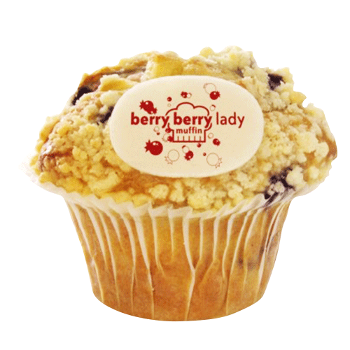 Berry-Berry-Lady Muffin, 130g