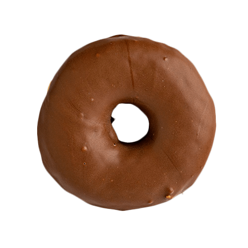 Ruby Donut gefüllt