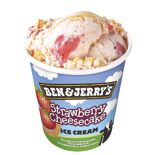 Ben & Jerry's Strawberry Cheesecake 465ml