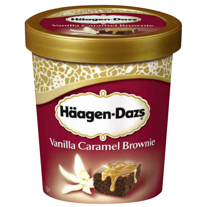Häagen-Dazs Vanilla Caramel Brownie 500 ml