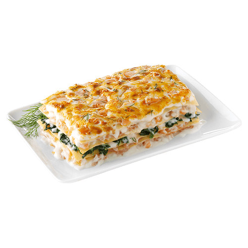 Lachs Lasagne