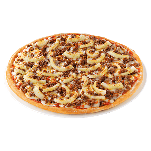 Pizza Beef & Onions