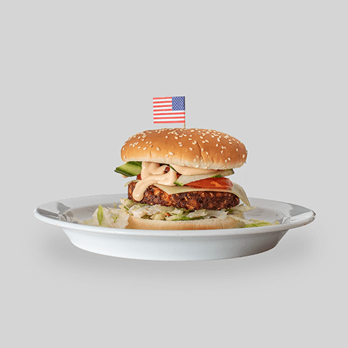 The Great Pretender Veggie Burger