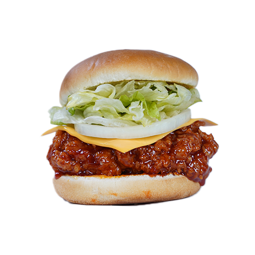 Secret Chicken Burger (süß, scharf)