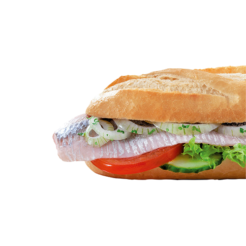 Matjes-Baguette doppelt