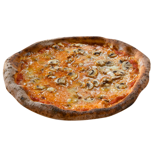 Pizza mit Champignons