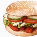 Chicken Burger Hot Stripes