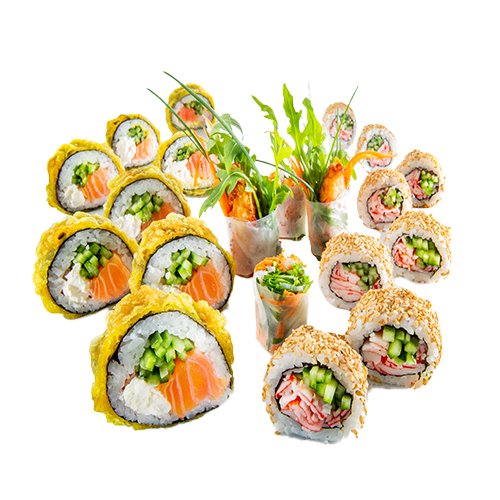 Tempura Meets Sushi Menu