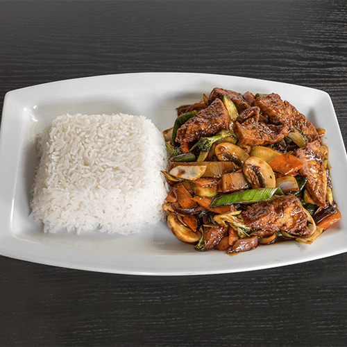 Gemüse mit Tofu (vegetarisch)
