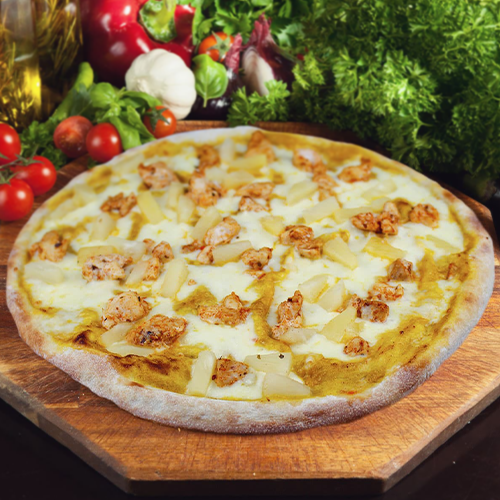 Pizza Curry Chicken