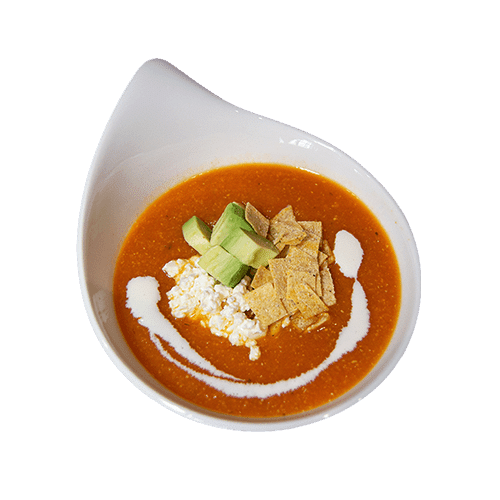 Tomaten-Tortilla-Suppe