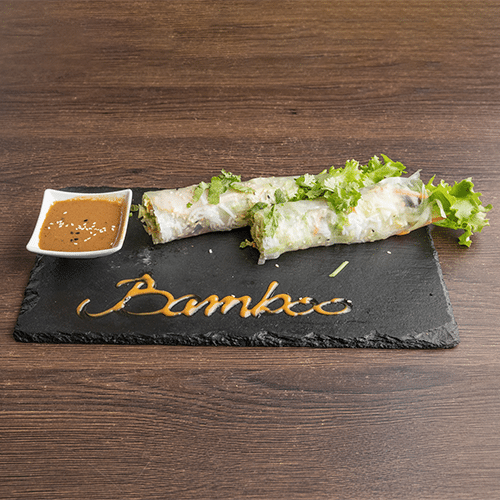 Summer Rolls mit Hühnerfleisch