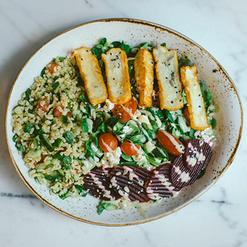 Heart Beet Salat Bowl (vegetarisch)