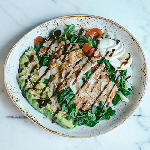 Heppy Green Protein Salat Bowl