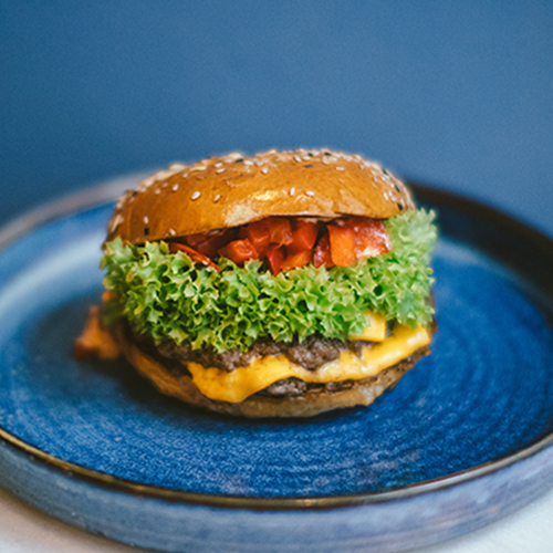 Pretty Cheesy Burger (scharf)