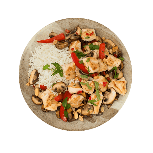 Asiatische Hähnchen-Pfanne