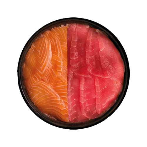 Chirashi Salmon und Tuna