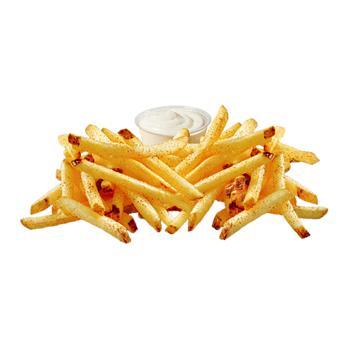 Cajun Fries mit Sour Cream