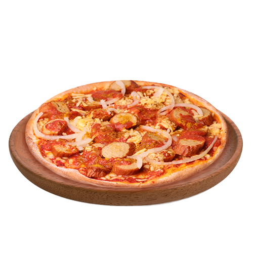 Pizza Currywurst