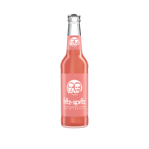 fritz-spritz bio-rharbarbersaftschorle 0,33l