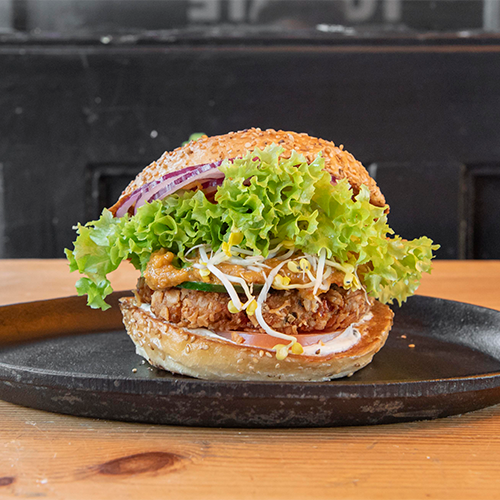 Organic Sprout Veggie Burger
