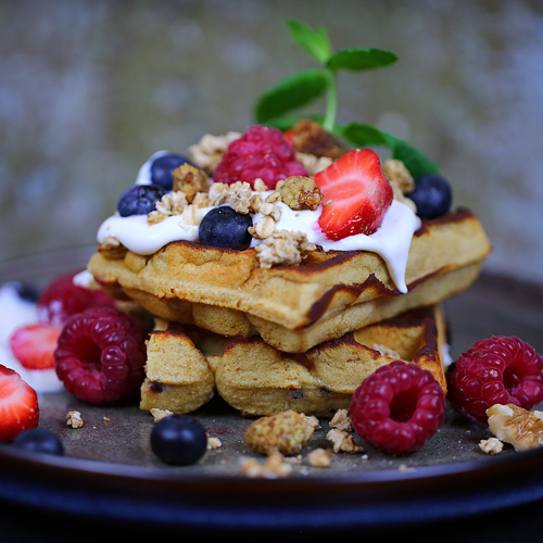 Waffle Up Frühstück (Powerfood)