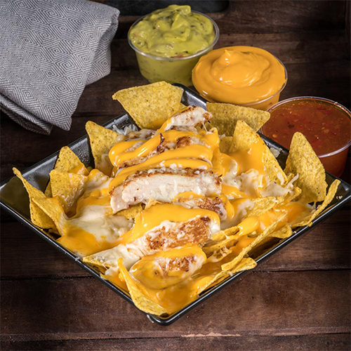 Chicken Cheese Nachos