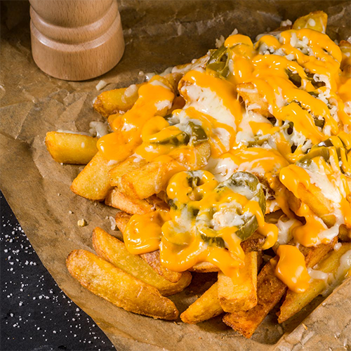 Chili-Cheese Pommes frites
