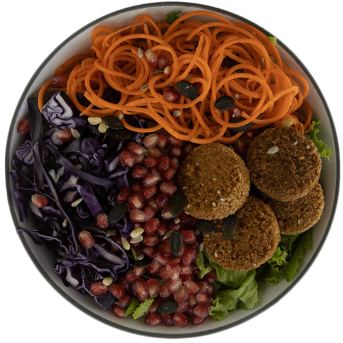 Falafel Salat (vegan)