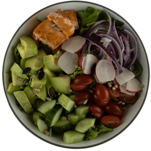 Avocado Salmon Salat