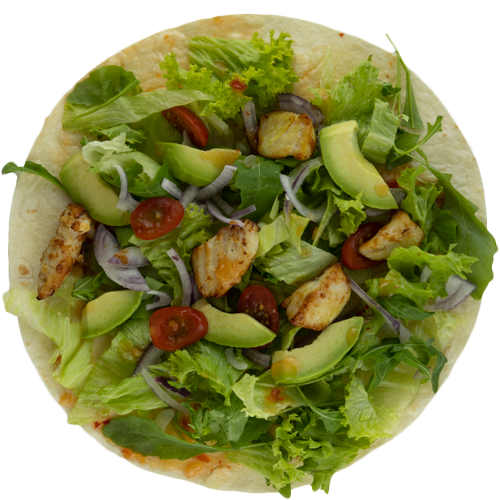 Avocado Chicken Wrap