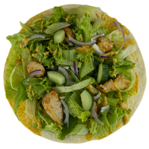 Mango Curry Wrap