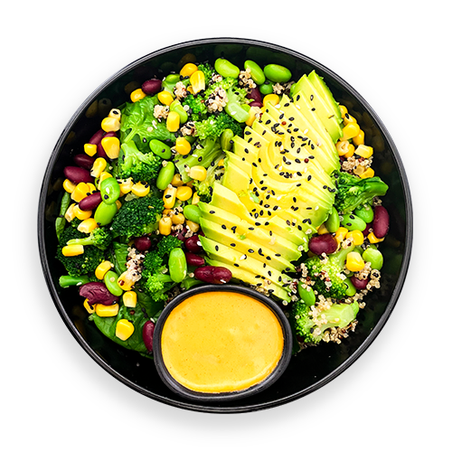 Green Vegan mit Standard-Dip nach Wahl