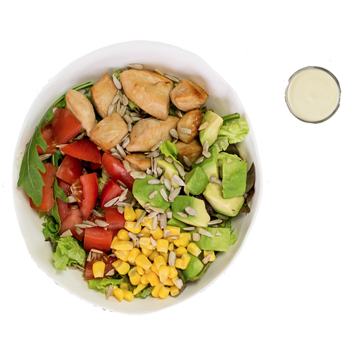 Avocado-Caesar Salat