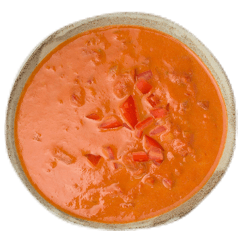Tomaten-Kokos-Suppe (vegan)