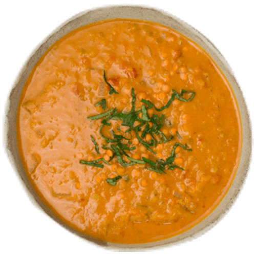 Indische Linsen-Suppe (vegan)