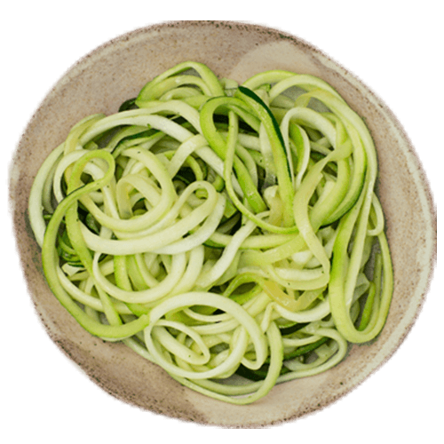 Zucchini-Nudeln (vegan)