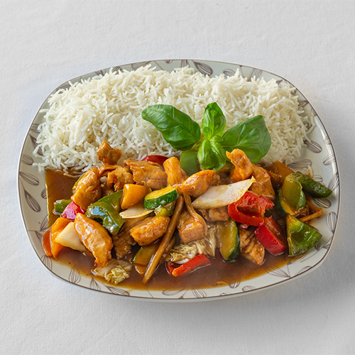 Hühnerfleisch Chop Suey