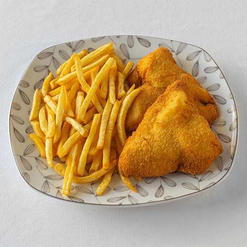 Panierte Hähnchenbrustfilet (2 Stück)