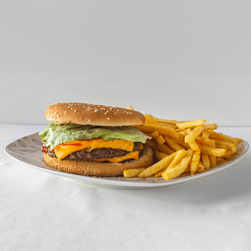 XXL Taj Doppel Cheeseburger